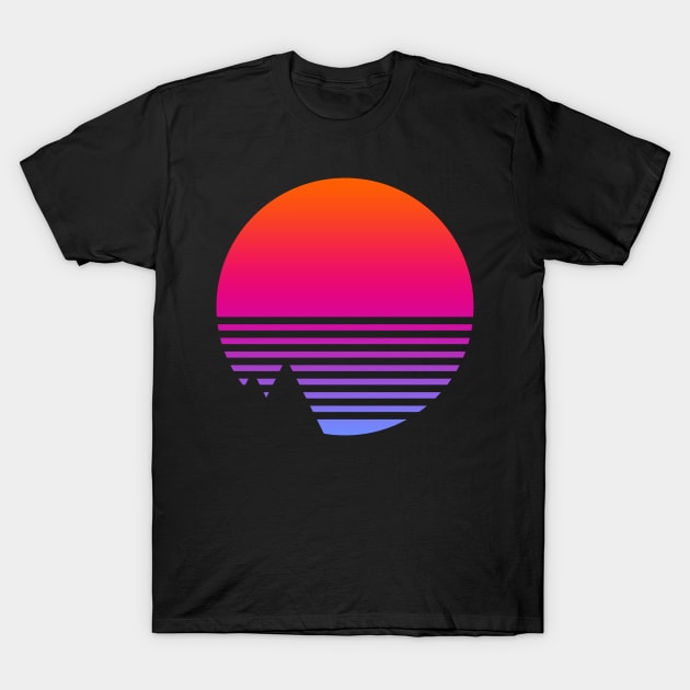 Retrowaving Life T-Shirt by technofaze